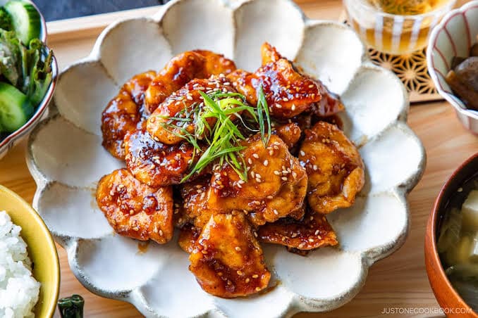 Chicken with Hot Garlic Sauce