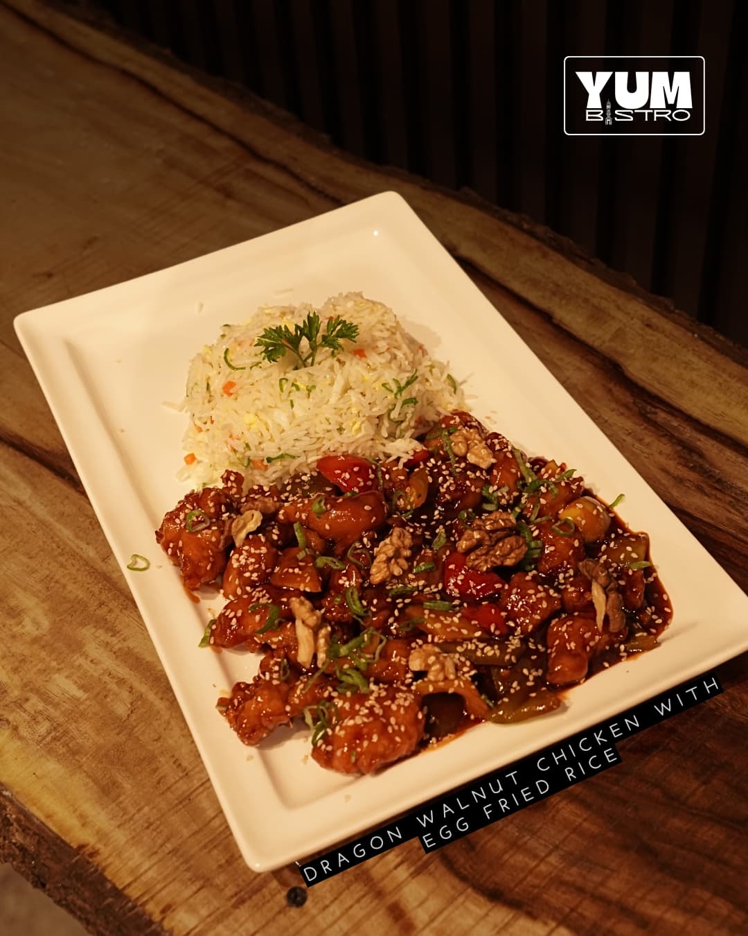 Dragon Walnut Chicken